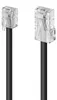 deleyCON 0,5m Telefonkabel RJ11 auf RJ45 Modularkabel - Produktbild-Vorschau 2