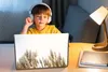 MuchoWow® Laptop Aufkleber Sticker Cover Körnung - Himmel - Produktbild-Vorschau 3