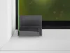 A close-up view of a window fitting with a green cord. Produktbild-Vorschau