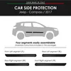 Baguettes latérales pare-chocs pour Jeep Compass 2017 avec Voir les images du produit 1
