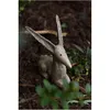 Statuetta di volpe attenta per la decorazione del giardino, Anteprima dell’immagine prodotto 2