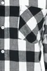 Urban Classics Pánská kostkovaná košile Unifir černo-bílá L Náhled obrázku produktu 17