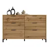 STILVORA Kommode mit 6 Schubladen,Sideboard Produktbild-Vorschau 6