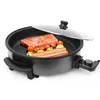 Shov Elektro-Pizzapfanne, Antihaftbeschichtung, 42×7 cm, Produktbild-Vorschau 7
