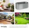 Carré potager FLORMMA 160 x 80 x 60 cm - argent Voir les images du produit 7