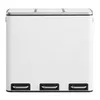 SONGMICS Mülleimer Mülltrennsystem, 3 x 18 L, ergonomisch, Produktbild-Vorschau 7