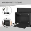 HOMCOM Briefkasten mit Zeitungsfach, Postkasten aus Metall Produktbild-Vorschau 6