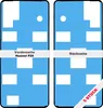 5x Huawei P20 Akkudeckel Klebefolie Kleber Backcover Rahmen Produktbild-Vorschau 1