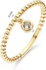 Jackie Gold Dangling White Topaz Ring JKR24.416 Damenring, Produktbild-Vorschau 2