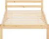 Jeunesse de lit simple bois massif lit nature 200 x 90 Voir les images du produit 16