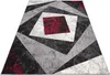 Tapiso Teppich DREAM Modern Creme Grau Schwarz Rot  180 x Produktbild-Vorschau 6