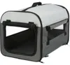 TRIXIE Hundebox Basic - dunkelgrau/hellgrau - 32 × 32 × 47 Produktbild-Vorschau 2