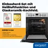 Exquisit Herd-Set, 58 Liter, Backofen mit 9 Funktionen, Produktbild-Vorschau 2
