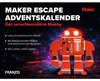 FRANZIS 67246 - Calendrier de l'Avent "Maker Escape" : La Voir les images du produit 6