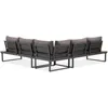 BEAUTYSOFA | MADISON Gartenlounge Ecksofa Dunkelgrau – Produktbild-Vorschau 18