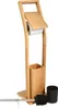MSV Garniture de WC en bambou Support de papier toilette en Voir les images du produit 1