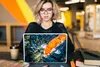 MuchoWow® Laptop Aufkleber Sticker Cover Ein Koi-Karpfen, Produktbild-Vorschau 5