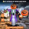 Opblaasbare Halloween-decoratie: pompoen met Productafbeelding-voorbeeld 3