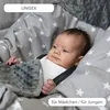 Einschlagdecke Babyschale Baby Decke 90x90 cm - Fußsack Produktbild-Vorschau 5