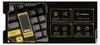 A close-up of a mechanical keyboard with various feature icons and descriptions. Produktbild-Vorschau