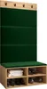 Garderobe MIRO Set 2 mit gepolsterten Paneelen Industrial Produktbild-Vorschau 1