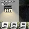 LARS360 Solar beleuchtete Hausnummer mit 2 LED Produktbild-Vorschau 4