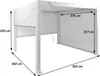 Pergola HWC-P65 mit 3x Seitenwand, Rollo Produktbild-Vorschau 10
