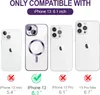 Coque magnétique transparente pour iPhone 13, compatible Voir les images du produit 7