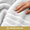 Zestaw 8 ręczników łazienkowych Lavea® 50x100 cm - Elena, Podgląd zdjęcia produktu 4