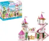A product box and the assembled toy castle. Voir les images du produit