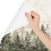 Muralo Vlies Fototapete für Esszimmer Aquarell BÄUME Produktbild-Vorschau 3