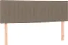Design Möbel Boxspringbett mit Matratze Taupe 140x200 cm Produktbild-Vorschau 5
