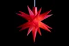 3D LED Stern Ø 8 cm Rot mit Timer Weihnachtsstern Batterie Produktbild-Vorschau 2