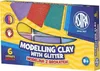 ASTRA Ofenmodelliermasse MODELINA mit Glitter 6 Stück, Produktbild-Vorschau 12