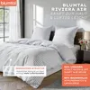 Blumtal Premium Seersucker Bettwäsche 200x200 + 2x 80x80 cm Produktbild-Vorschau 2