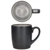 6x Reactive Glaze Dark Cement Kubek do kawy 250ml Szare Podgląd zdjęcia produktu 4