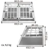 Hundetransportbox Hundebox Auto Alu Hunde Transportbox Produktbild-Vorschau 5