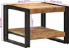 Stolik Kawowy 50X50X38 Cm Lite Drewno Surowe Mango Lumarko! Podgląd zdjęcia produktu 6
