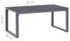 konferenční stolek vidaXL 90×50×40 cm Hliník Náhled obrázku produktu 2