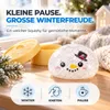 Dumpling Squishy XXL Weihnachten Ø 9 cm – Antistress Fidget Produktbild-Vorschau 3