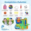 COSTWAY Nafukovací hrad pro děti, vodní park s tobogánem, Náhled obrázku produktu 8