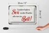 Blechschild Spruch 30x20cm Sex in der Küche Bett Schild Produktbild-Vorschau 6