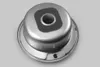 A top-down view of a stainless steel sink basin. Anteprima dell’immagine prodotto