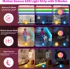 Taśma LED RGB z czujnikiem ruchu, 2M taśma LED z pilotem Podgląd zdjęcia produktu 5