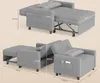 Bealife Multifunktionaler Sessel, Hellgrau, 3-in-1 (Sessel, Produktbild-Vorschau 3