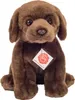 Labrador sitzend dunkelbraun, ca. 25cm Produktbild-Vorschau 1