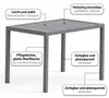 Mucola Gartentisch Aluminium Beistell Balkontisch Produktbild-Vorschau 5