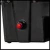 A close-up view of a red button on a black device. Anteprima dell’immagine prodotto