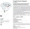 SKROSS 68896 Country Adapter World to Europe, zstrka s Náhľad obrázku produktu 6