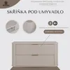 RODAN | Koupelnová Skříňka - 100 CM - Béžový Mat - MDF - 2 Náhled obrázku produktu 2